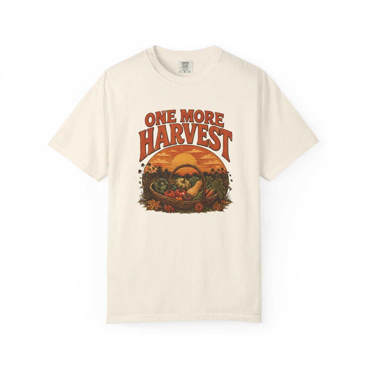 One More Harvest T-Shirt — Vintage Fall Farm Sunset Tee