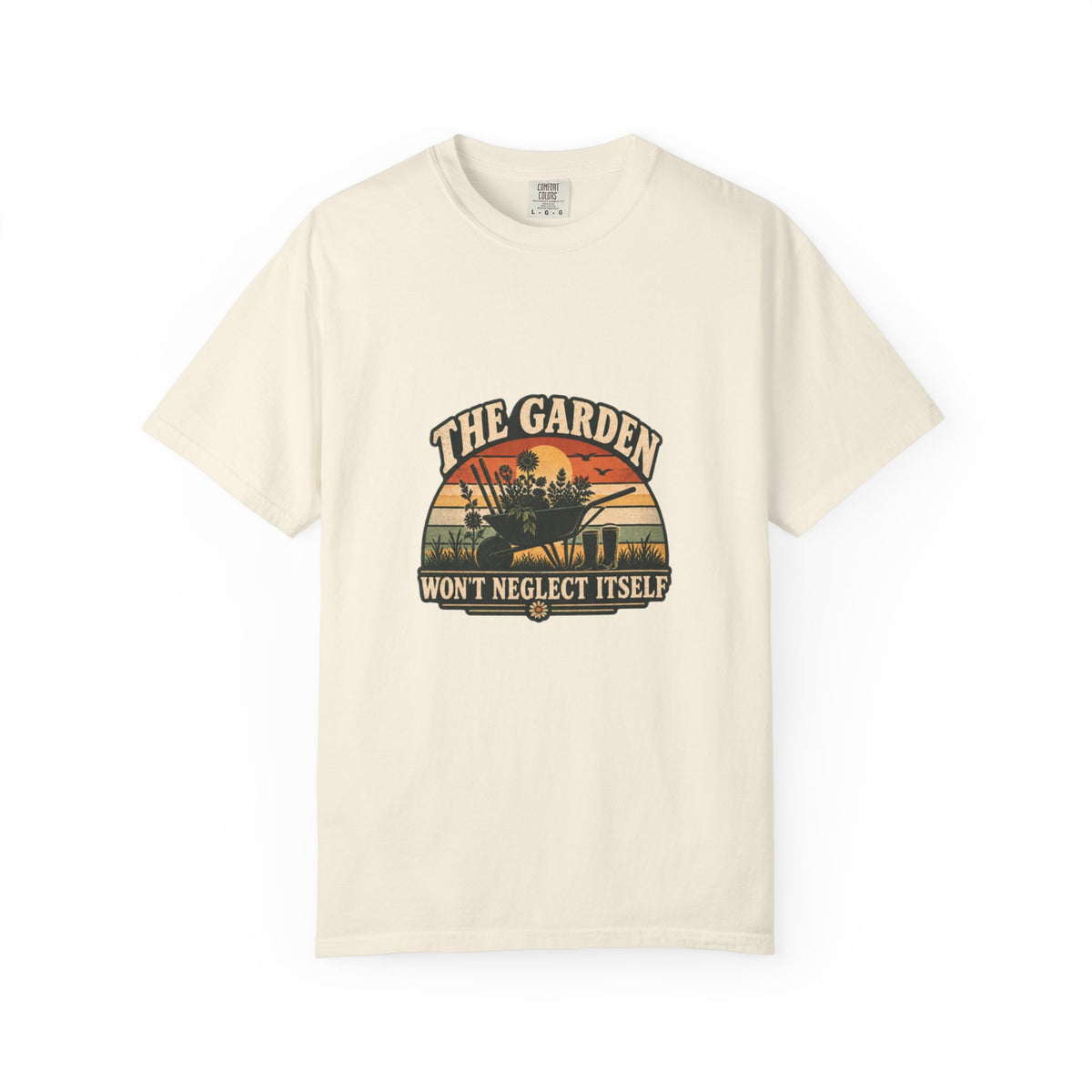 The Garden Won't Neglect Itself (Sunset Edition) T-Shirt
