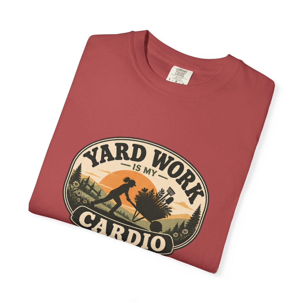 Lawn Care Is My Cardio T-Shirt — Vintage Yard Tee