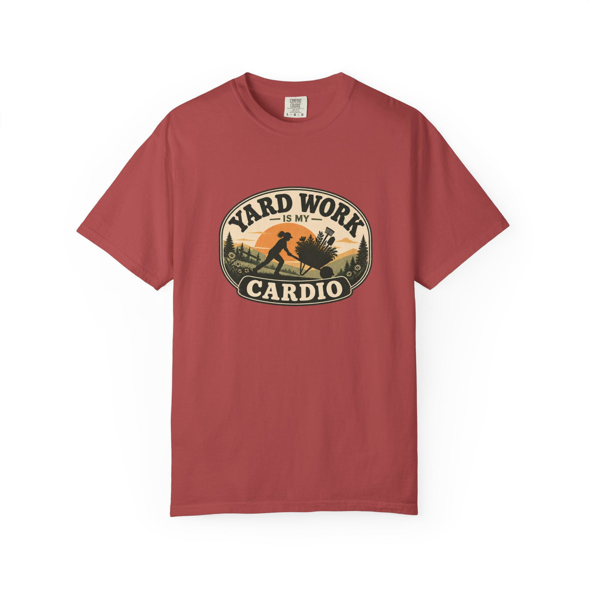 Lawn Care Is My Cardio T-Shirt — Vintage Yard Tee