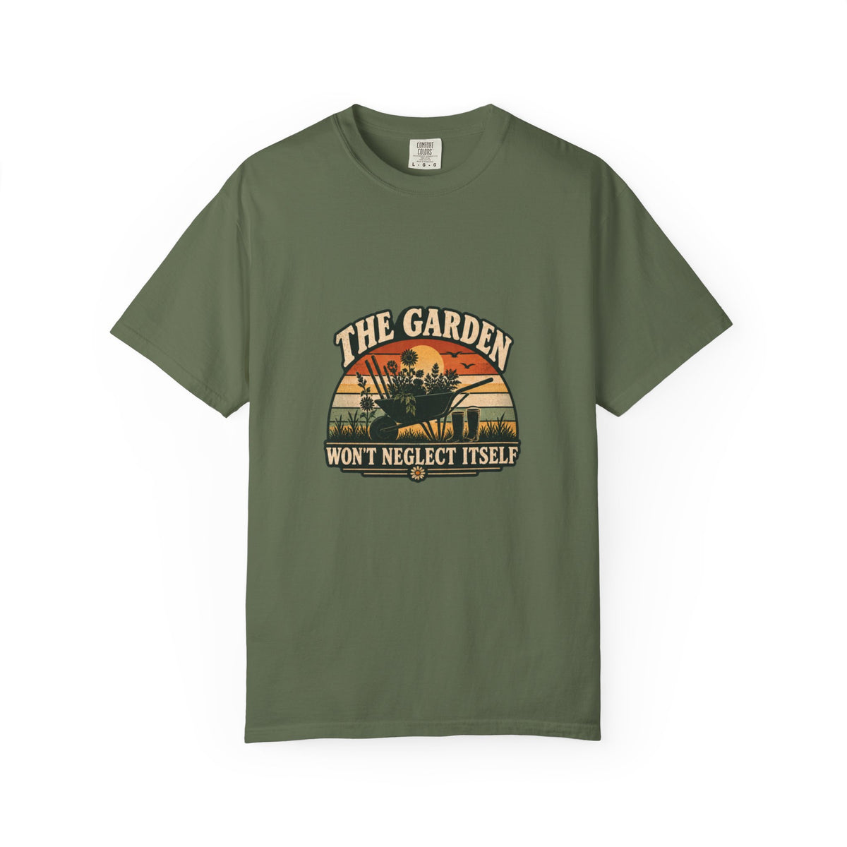 The Garden Won't Neglect Itself (Sunset Edition) T-Shirt