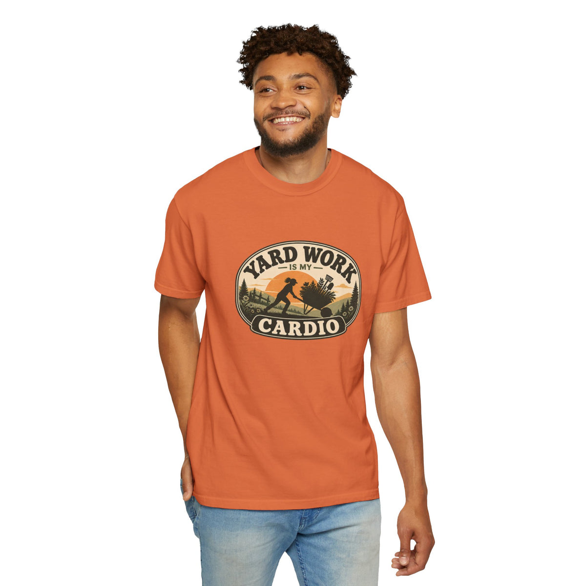 Lawn Care Is My Cardio T-Shirt — Vintage Yard Tee