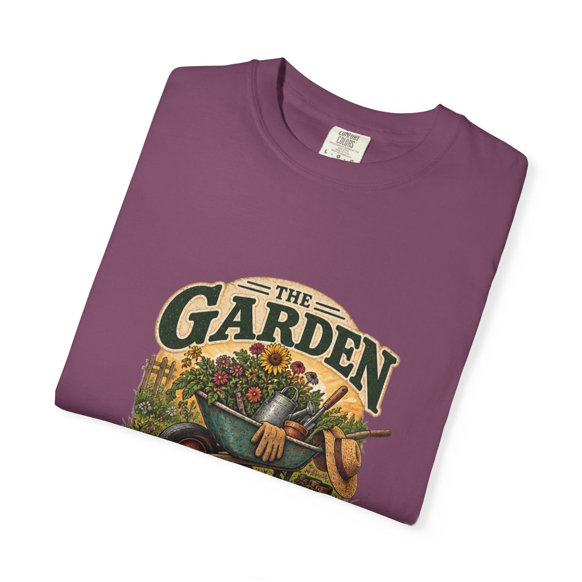 Garden T-Shirt — "The Garden Won’t Neglect Itself" Vintage Gardening Tee