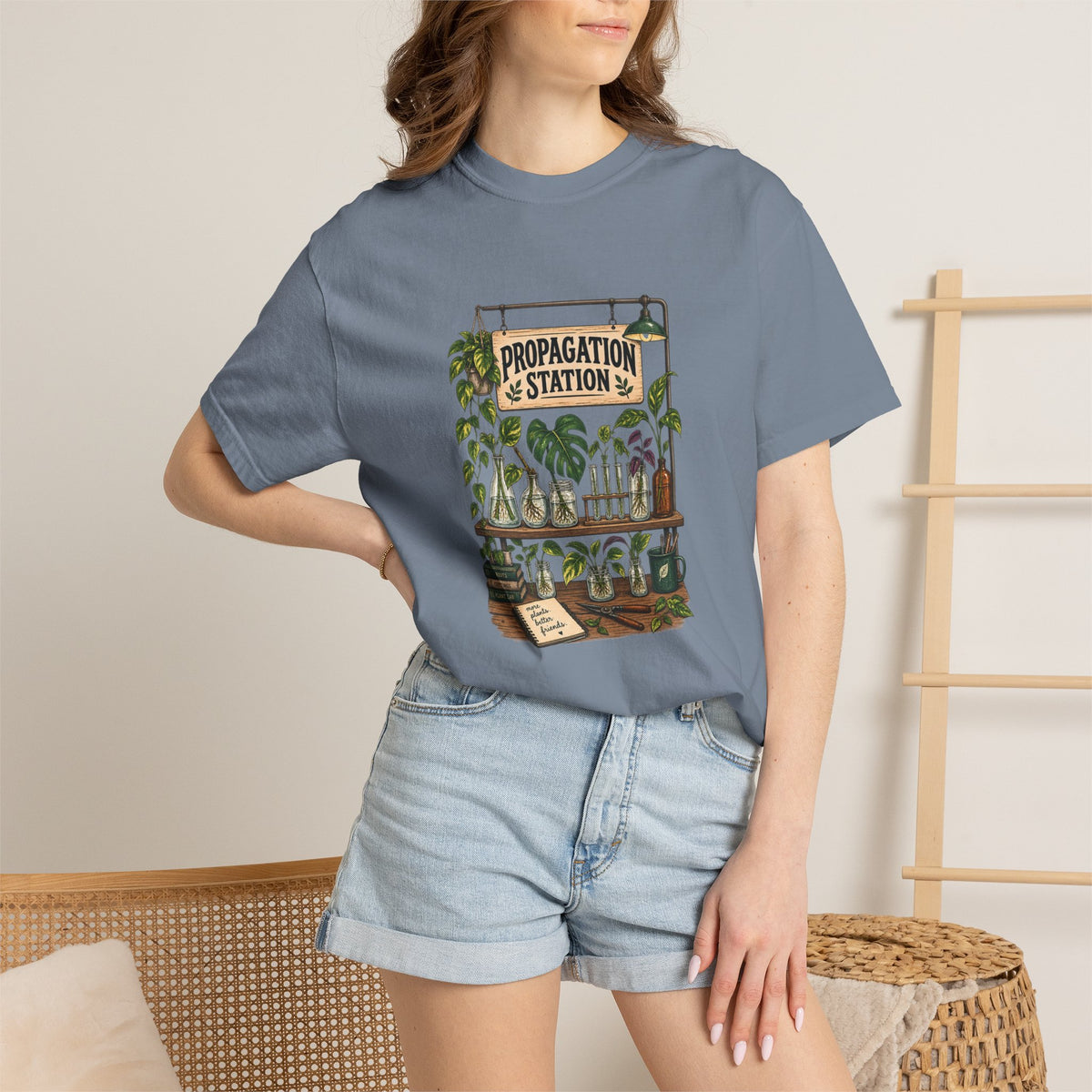 Propagation Station T‑Shirt — Plant Propagation Graphic Tee for Gardeners