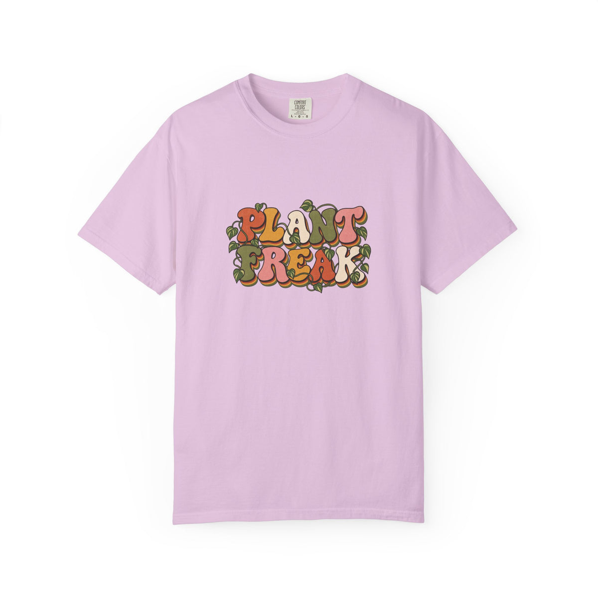 Plant Freak T-Shirt — Retro Groovy Botanical Tee for Plant Lovers