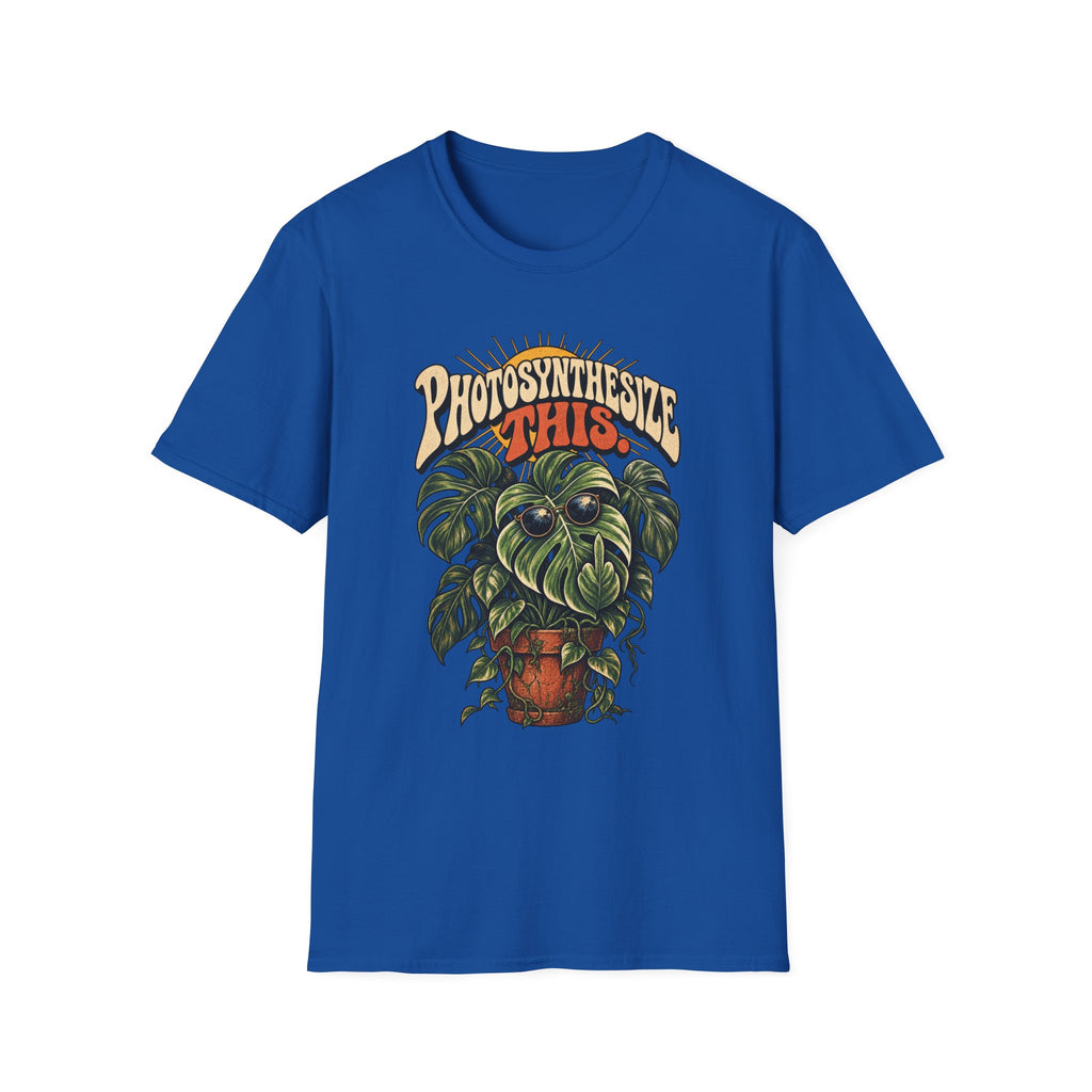 Photosynthesize This Plant T-Shirt — Retro Monstera Graphic Tee