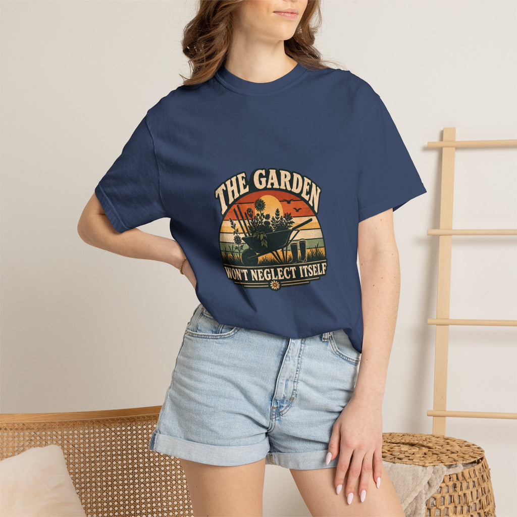 The Garden Won't Neglect Itself (Sunset Edition) T-Shirt