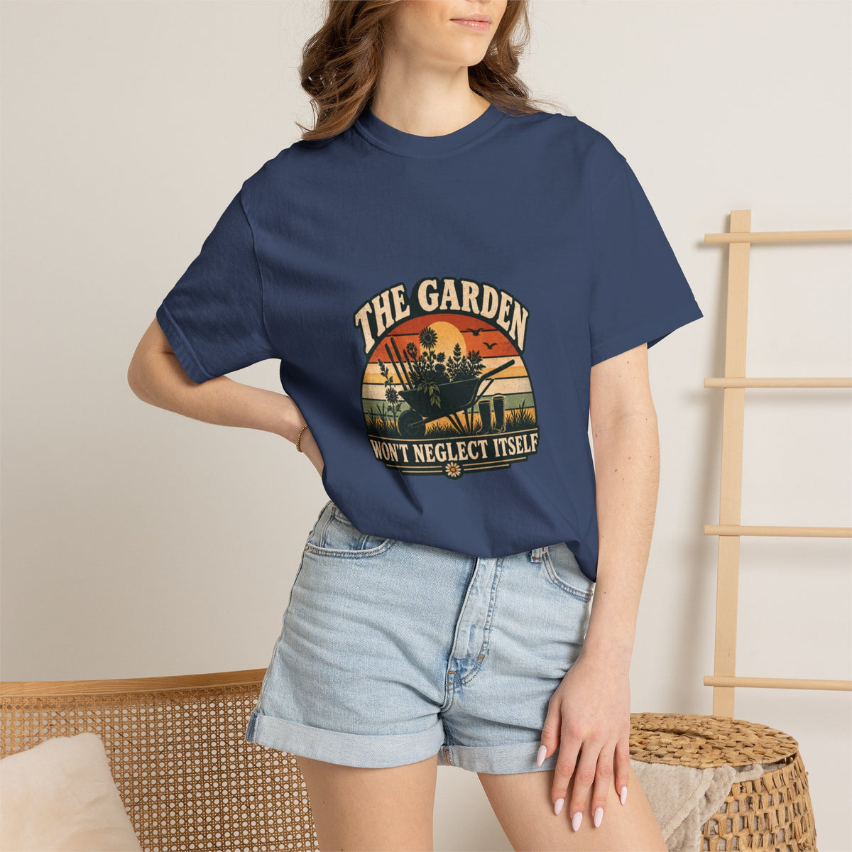 The Garden Won't Neglect Itself (Sunset Edition) T-Shirt