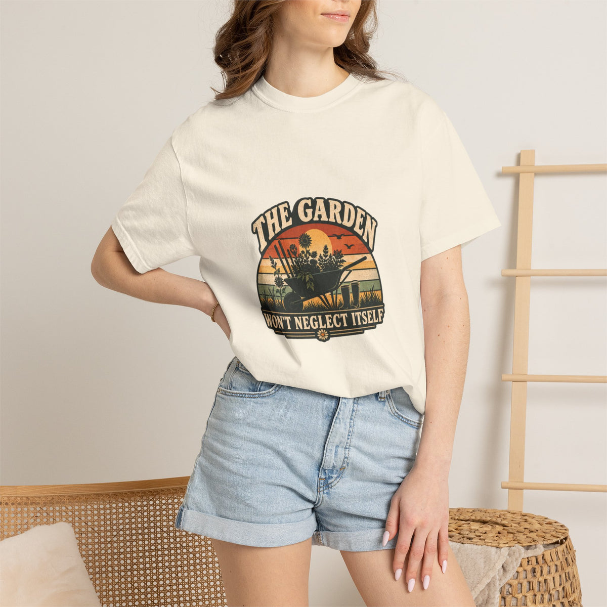 The Garden Won't Neglect Itself (Sunset Edition) T-Shirt
