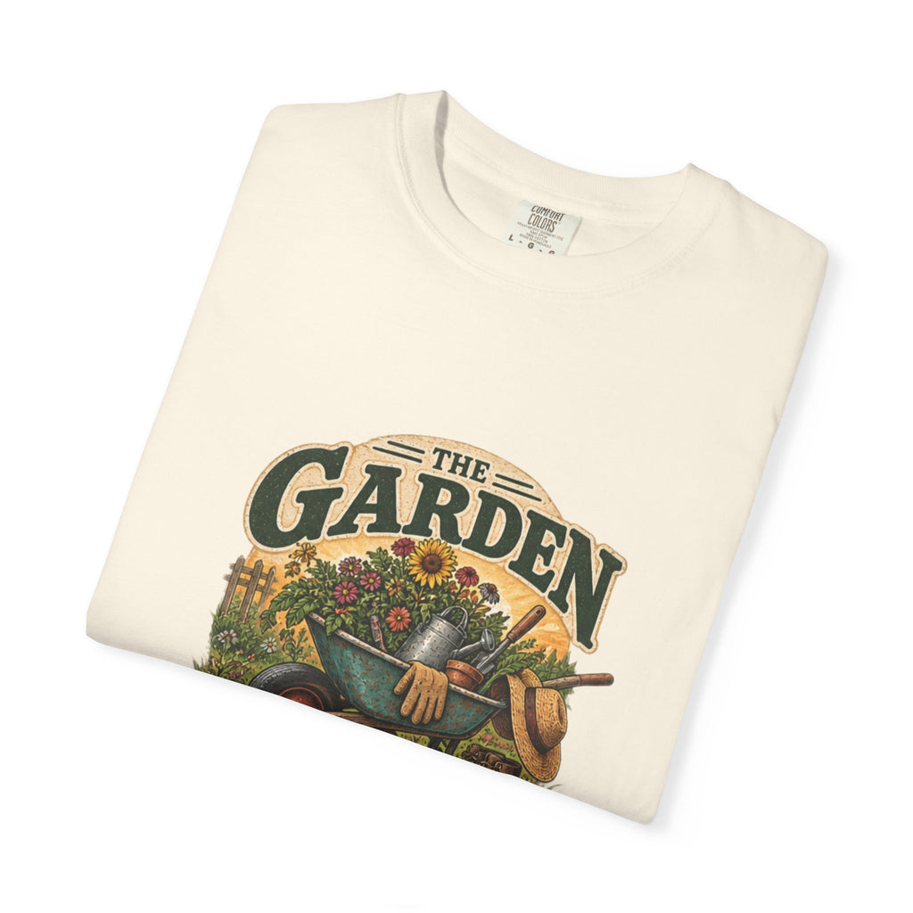 Garden T-Shirt — "The Garden Won’t Neglect Itself" Vintage Gardening Tee