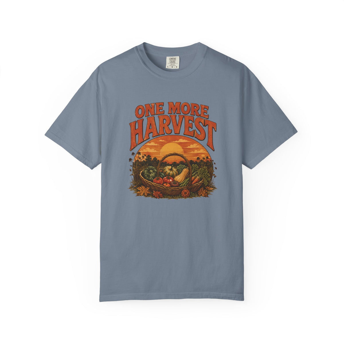 One More Harvest T-Shirt — Vintage Fall Farm Sunset Tee