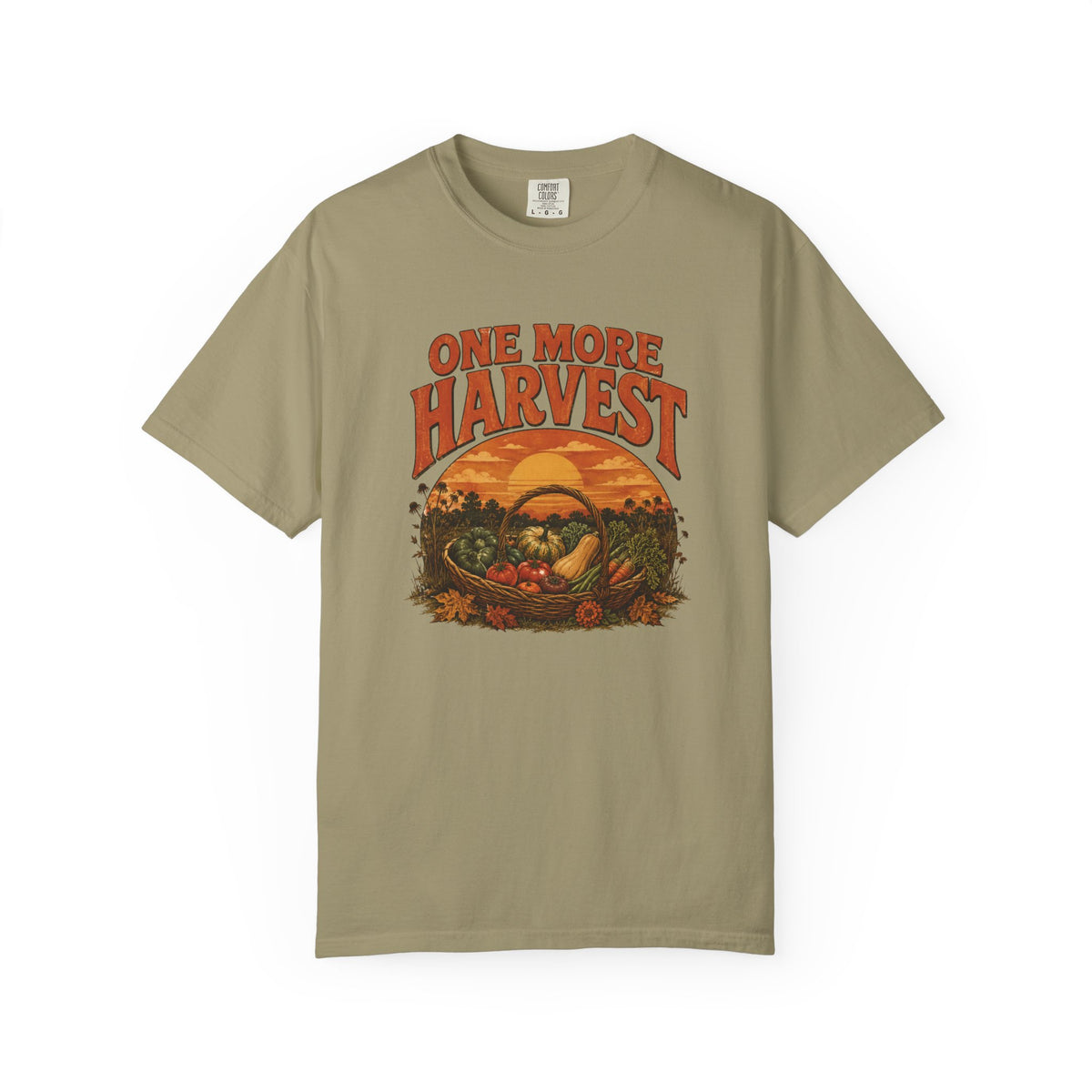One More Harvest T-Shirt — Vintage Fall Farm Sunset Tee