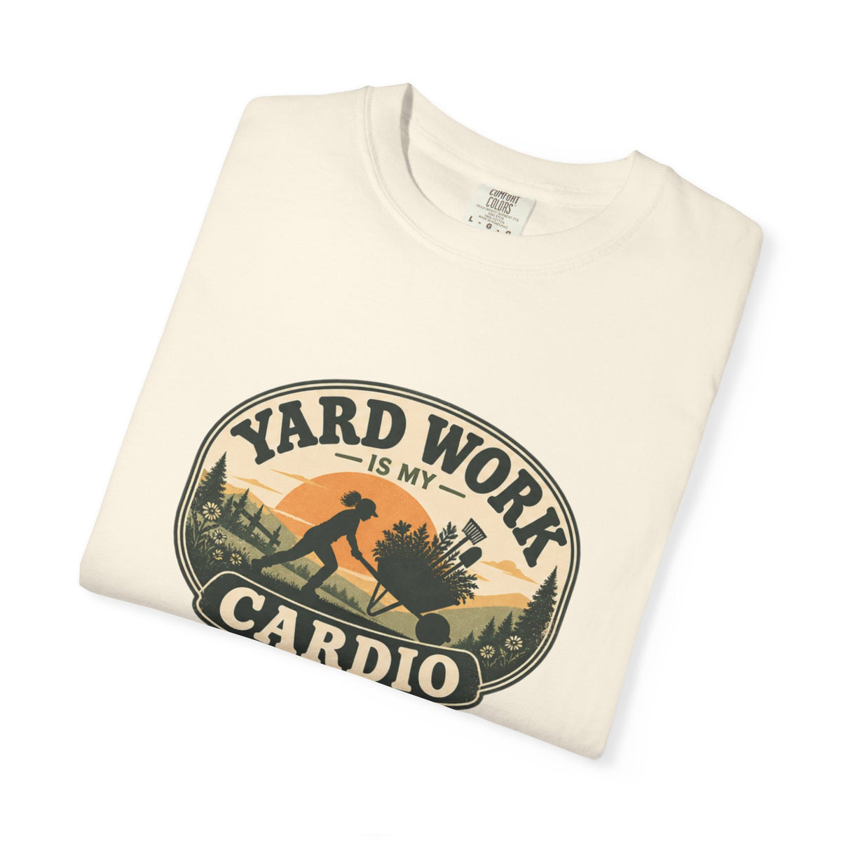Lawn Care Is My Cardio T-Shirt — Vintage Yard Tee
