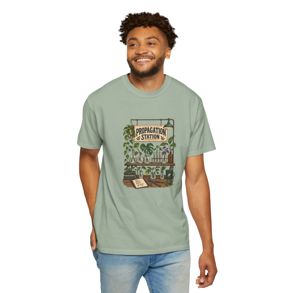 Propagation Station T‑Shirt — Plant Propagation Graphic Tee for Gardeners