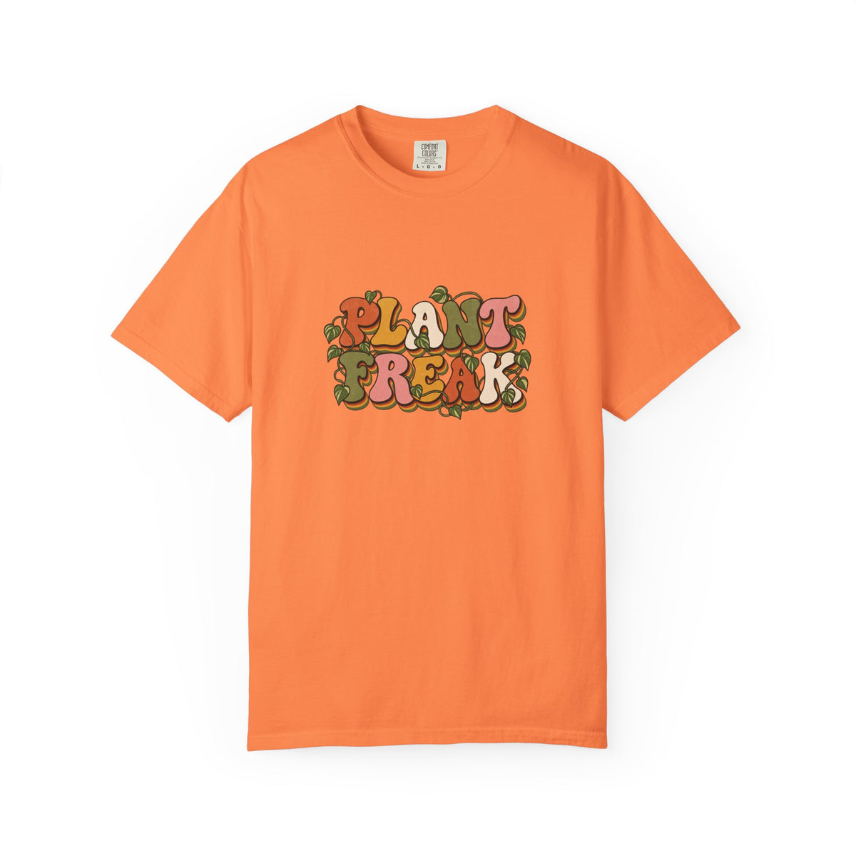 Plant Freak T-Shirt — Retro Groovy Botanical Tee for Plant Lovers
