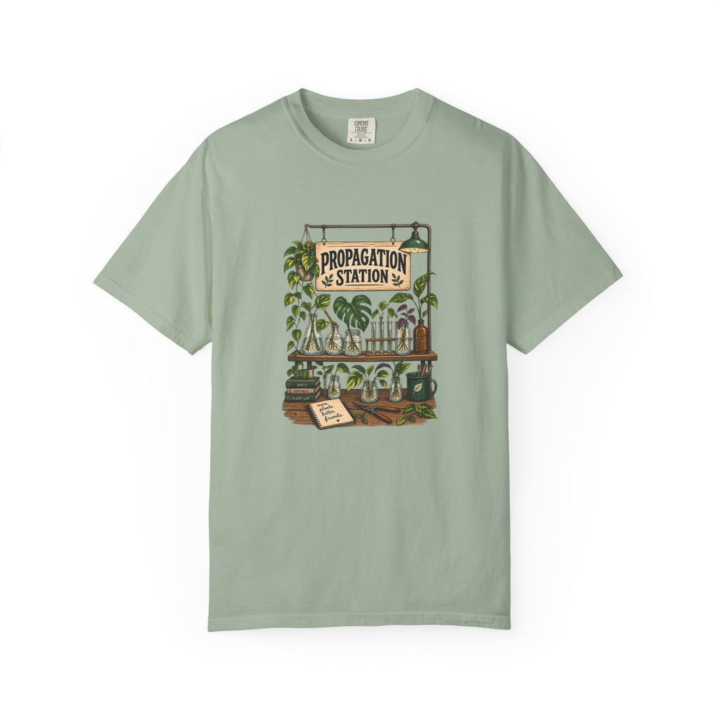 Propagation Station T‑Shirt — Plant Propagation Graphic Tee for Gardeners