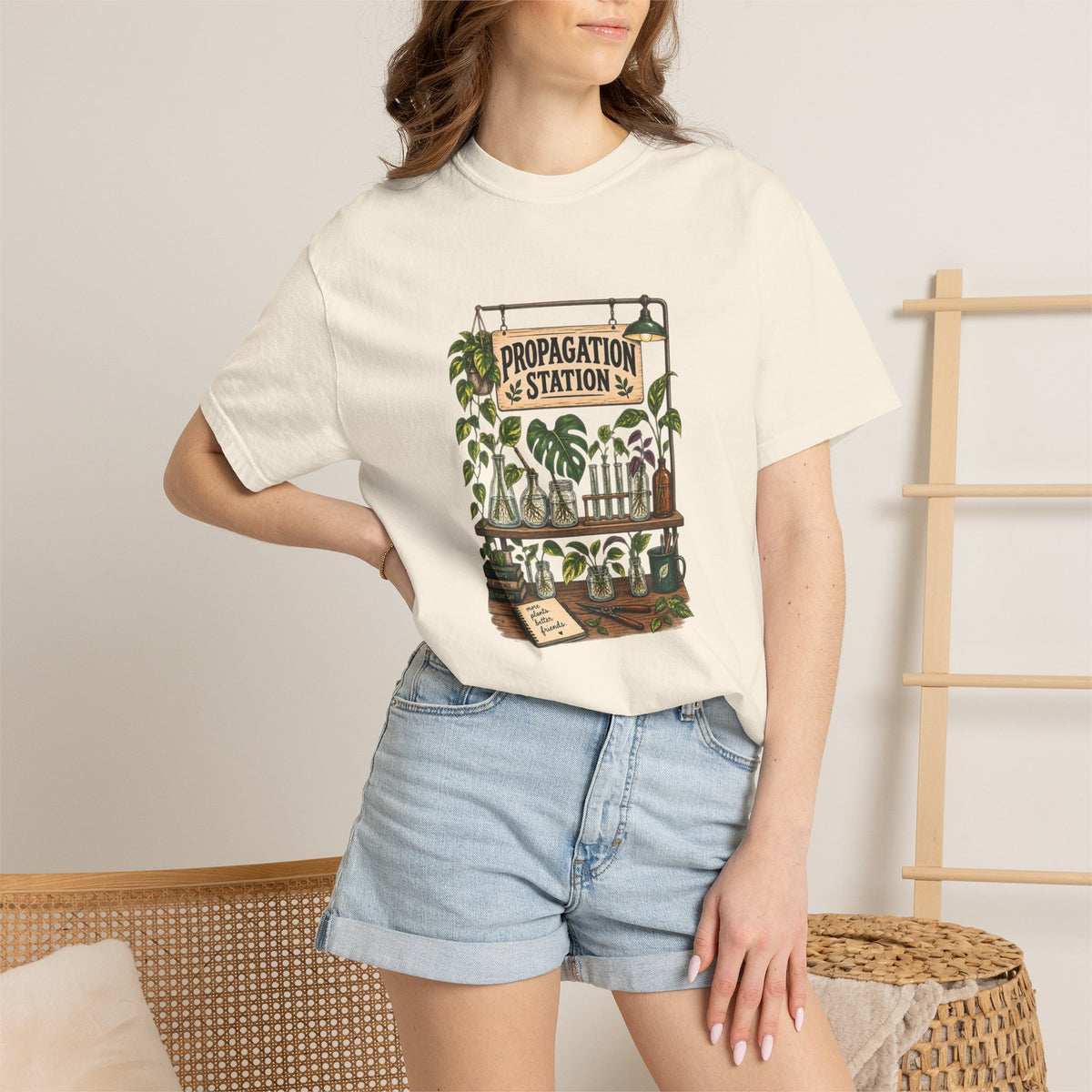 Propagation Station T‑Shirt — Plant Propagation Graphic Tee for Gardeners