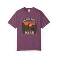T-Shirt — "I’m Not Done Until It’s Dark" Sunset Camping Graphic Tee