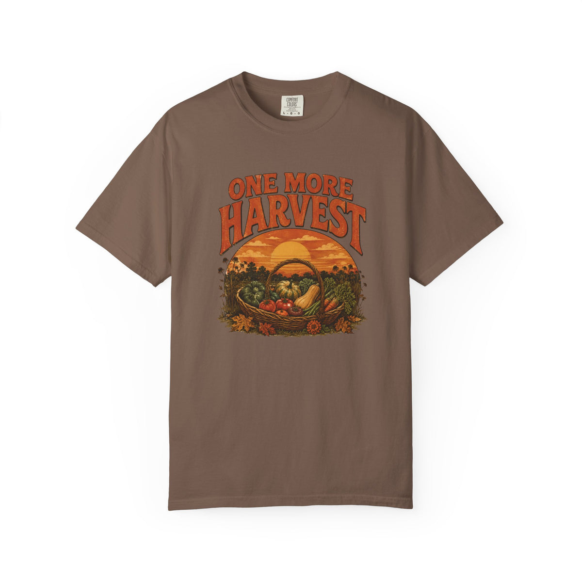 One More Harvest T-Shirt — Vintage Fall Farm Sunset Tee
