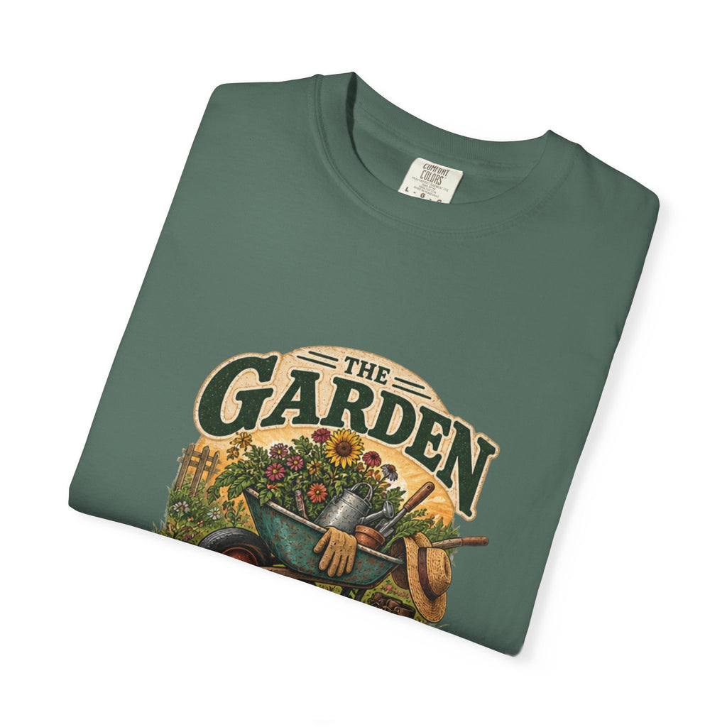 Garden T-Shirt — "The Garden Won’t Neglect Itself" Vintage Gardening Tee