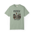 Peace Was Never an Option Tee — Vintage Goose Graphic T-Shirt
