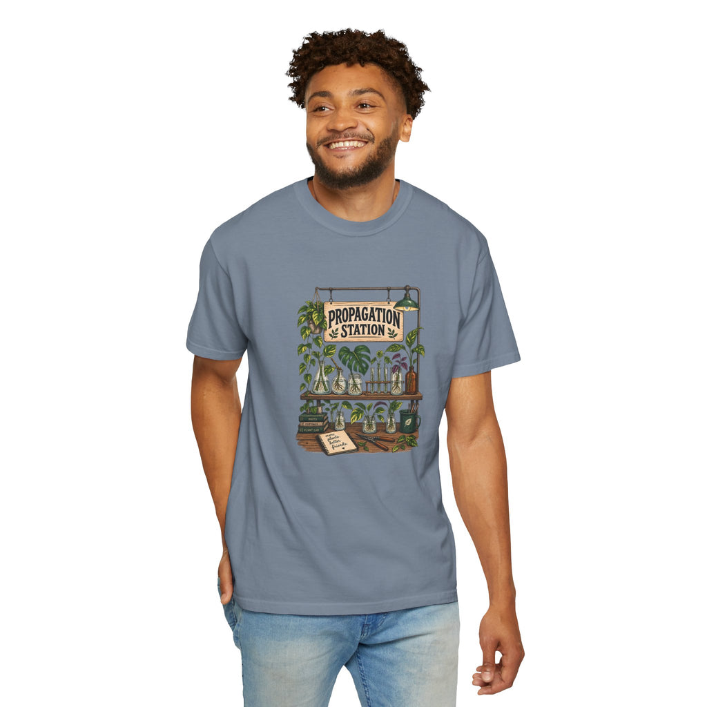 Propagation Station T‑Shirt — Plant Propagation Graphic Tee for Gardeners