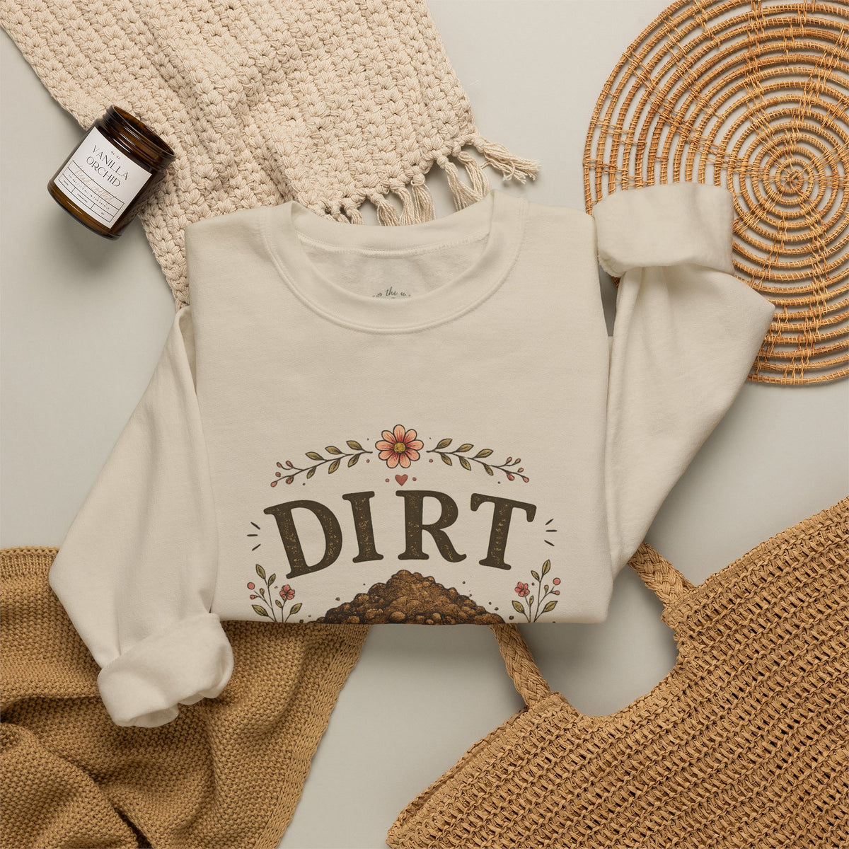 Dirt It's a State of Mind Crewneck Sweatshirt