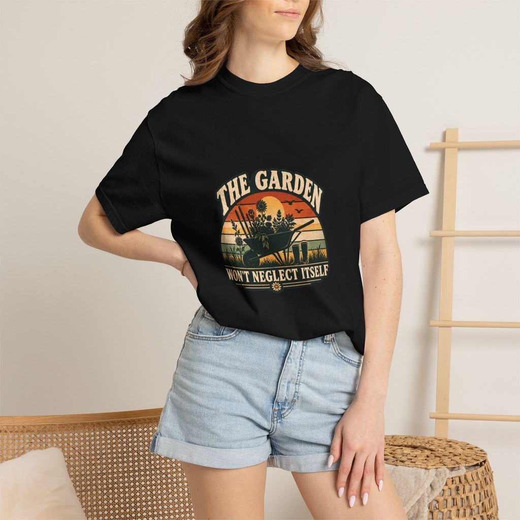 The Garden Won't Neglect Itself (Sunset Edition) T-Shirt