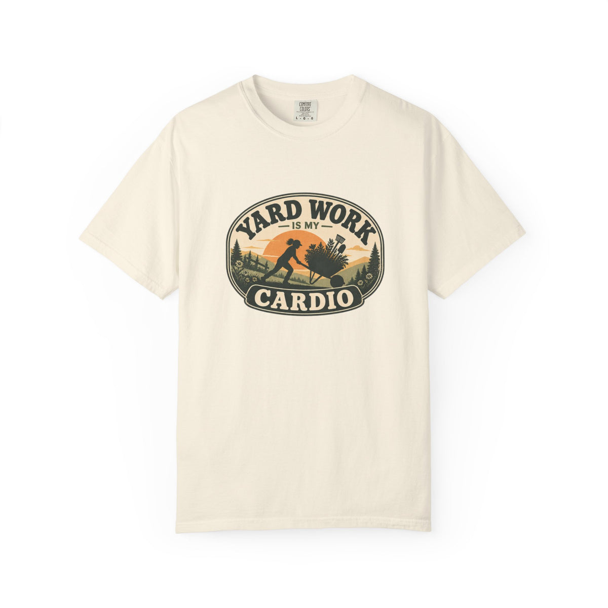 Lawn Care Is My Cardio T-Shirt — Vintage Yard Tee