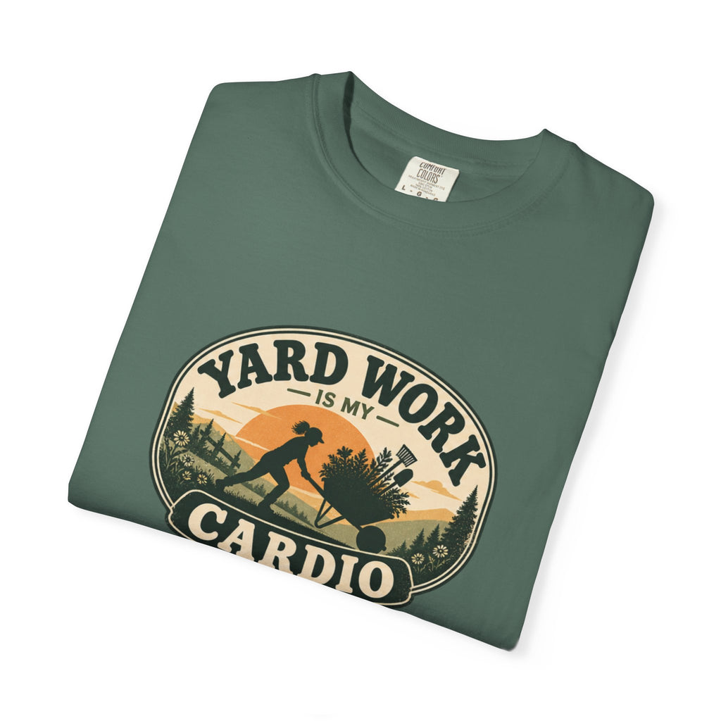 Lawn Care Is My Cardio T-Shirt — Vintage Yard Tee