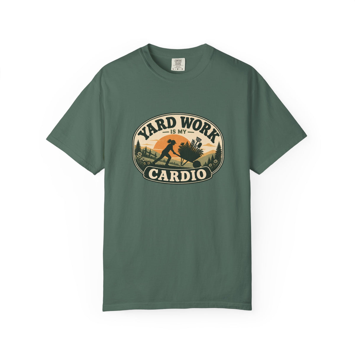 Lawn Care Is My Cardio T-Shirt — Vintage Yard Tee