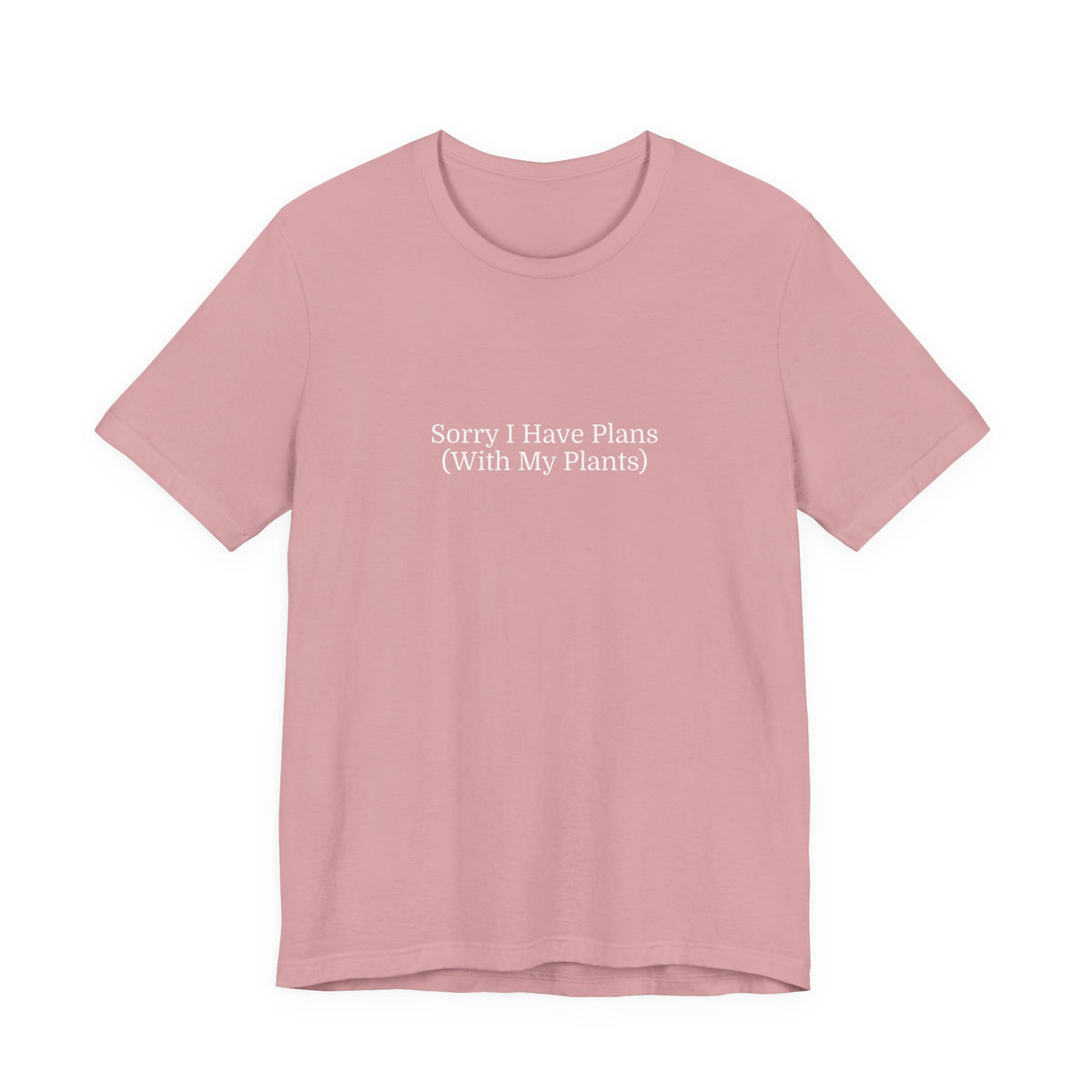 Gardener T-Shirt — "Sorry I Have Plans (With My Plants)" Relaxed Tee