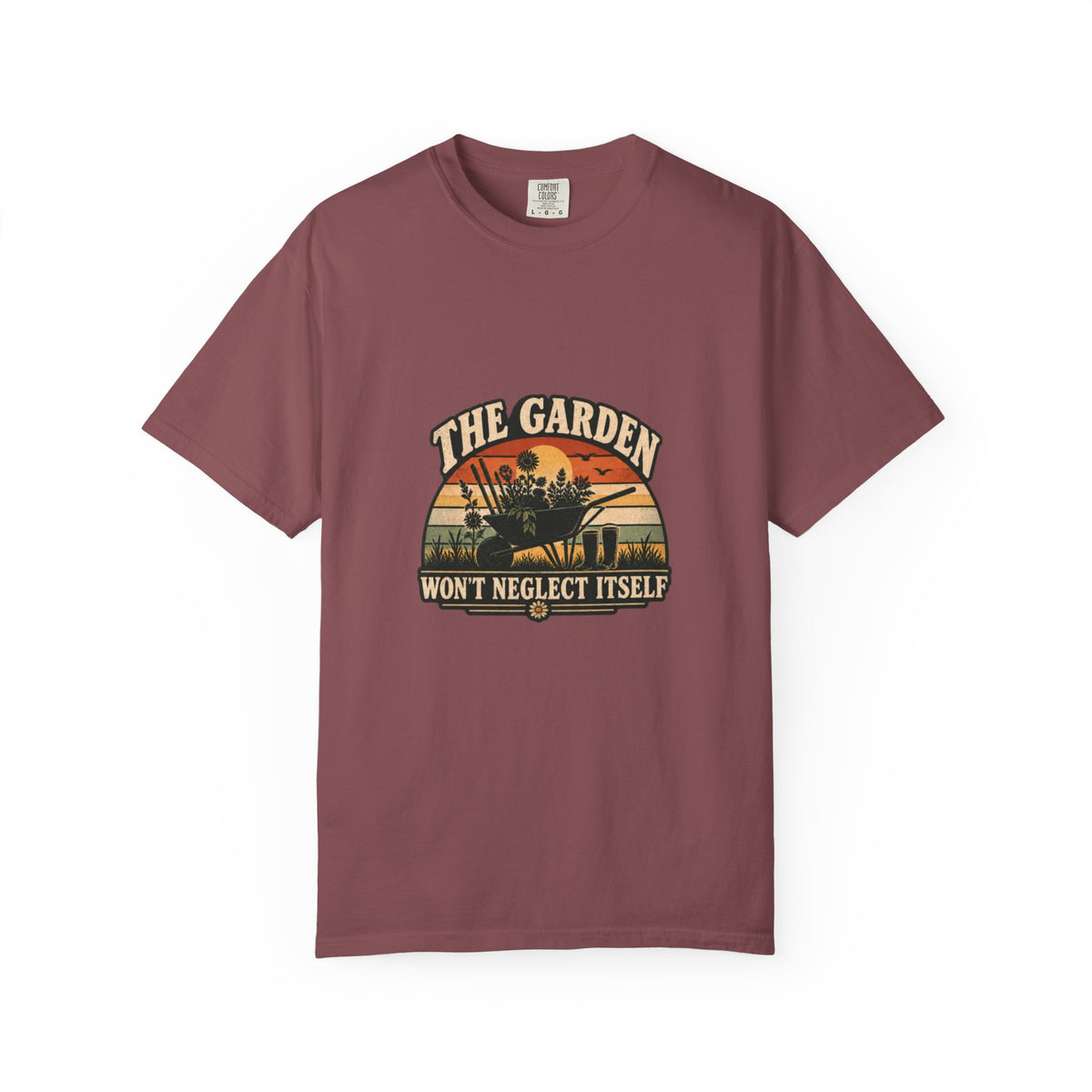 The Garden Won't Neglect Itself (Sunset Edition) T-Shirt
