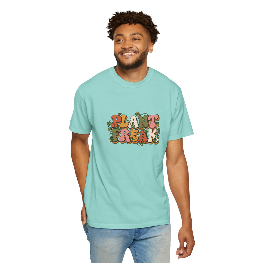 Plant Freak T-Shirt — Retro Groovy Botanical Tee for Plant Lovers