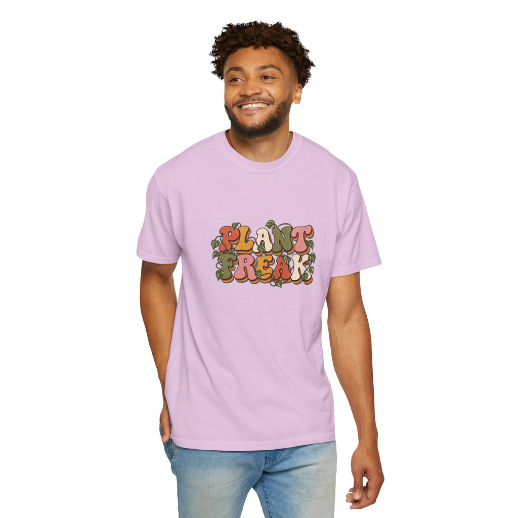 Plant Freak T-Shirt — Retro Groovy Botanical Tee for Plant Lovers