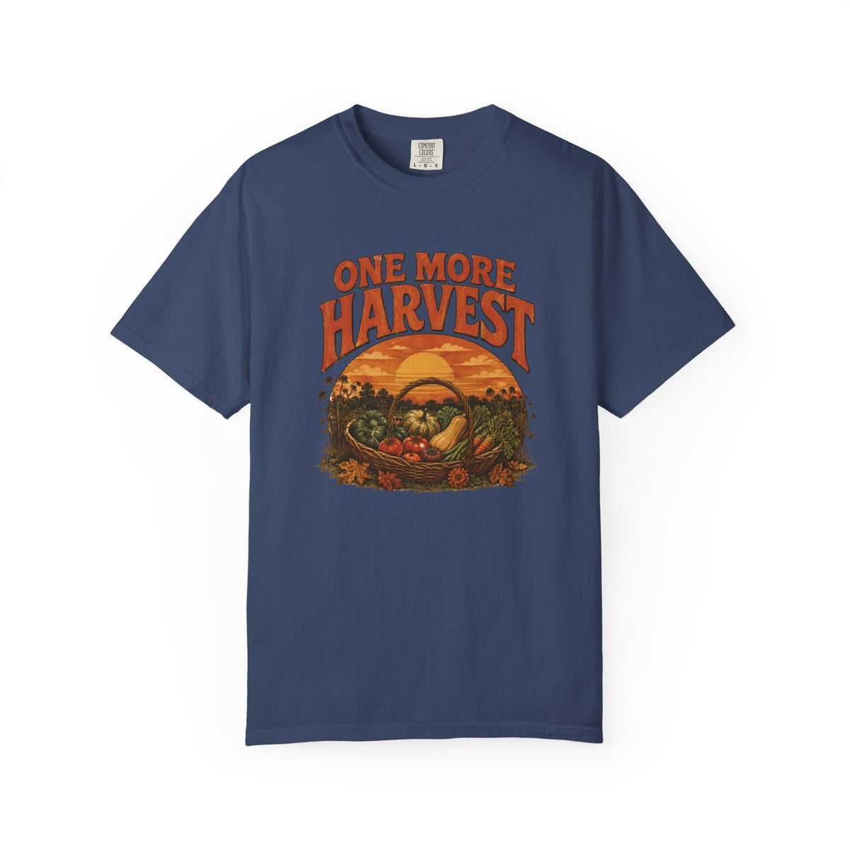 One More Harvest T-Shirt — Vintage Fall Farm Sunset Tee