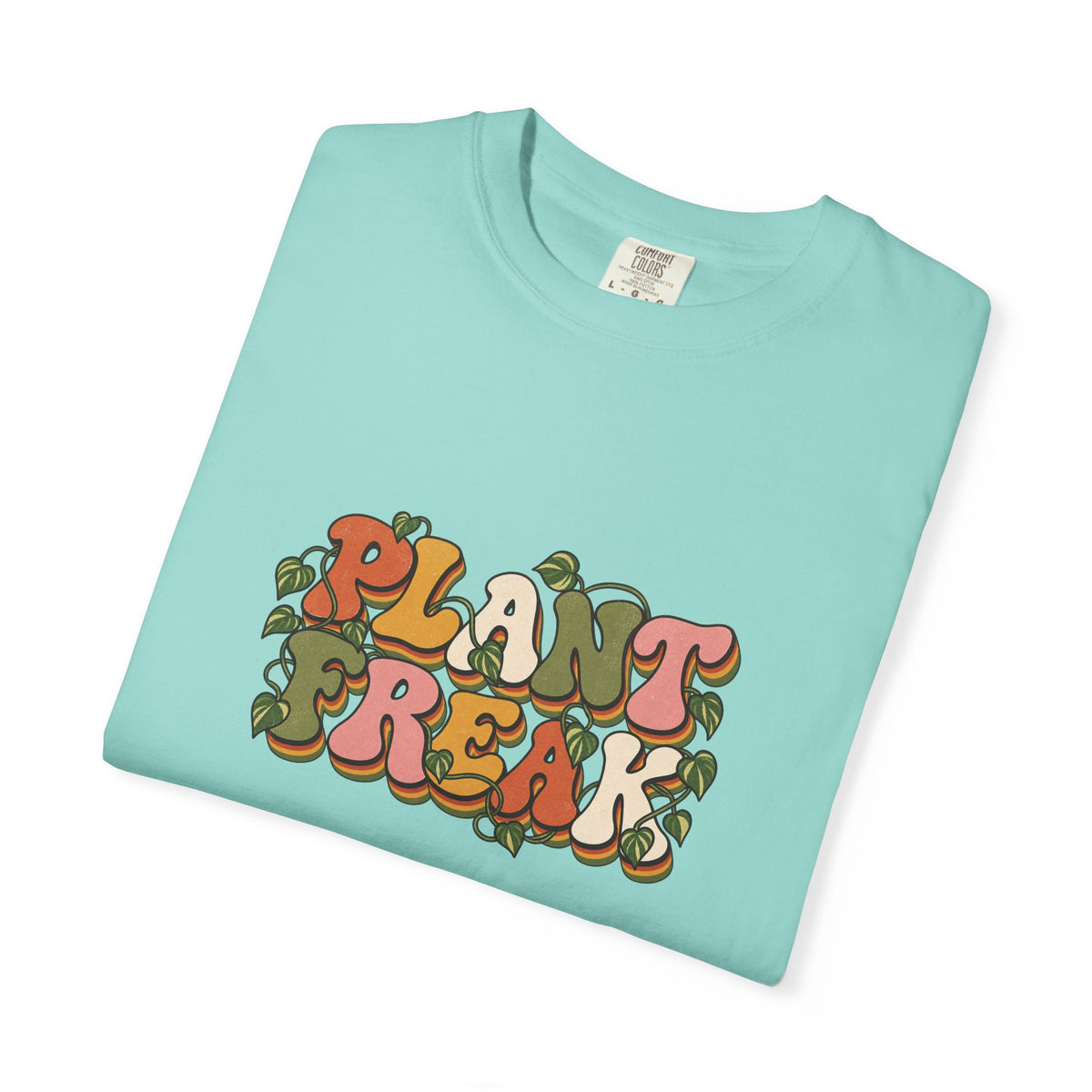 Plant Freak T-Shirt — Retro Groovy Botanical Tee for Plant Lovers