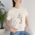Botanical Sketch Tee — Vintage Goldenrod Illustration T-Shirt