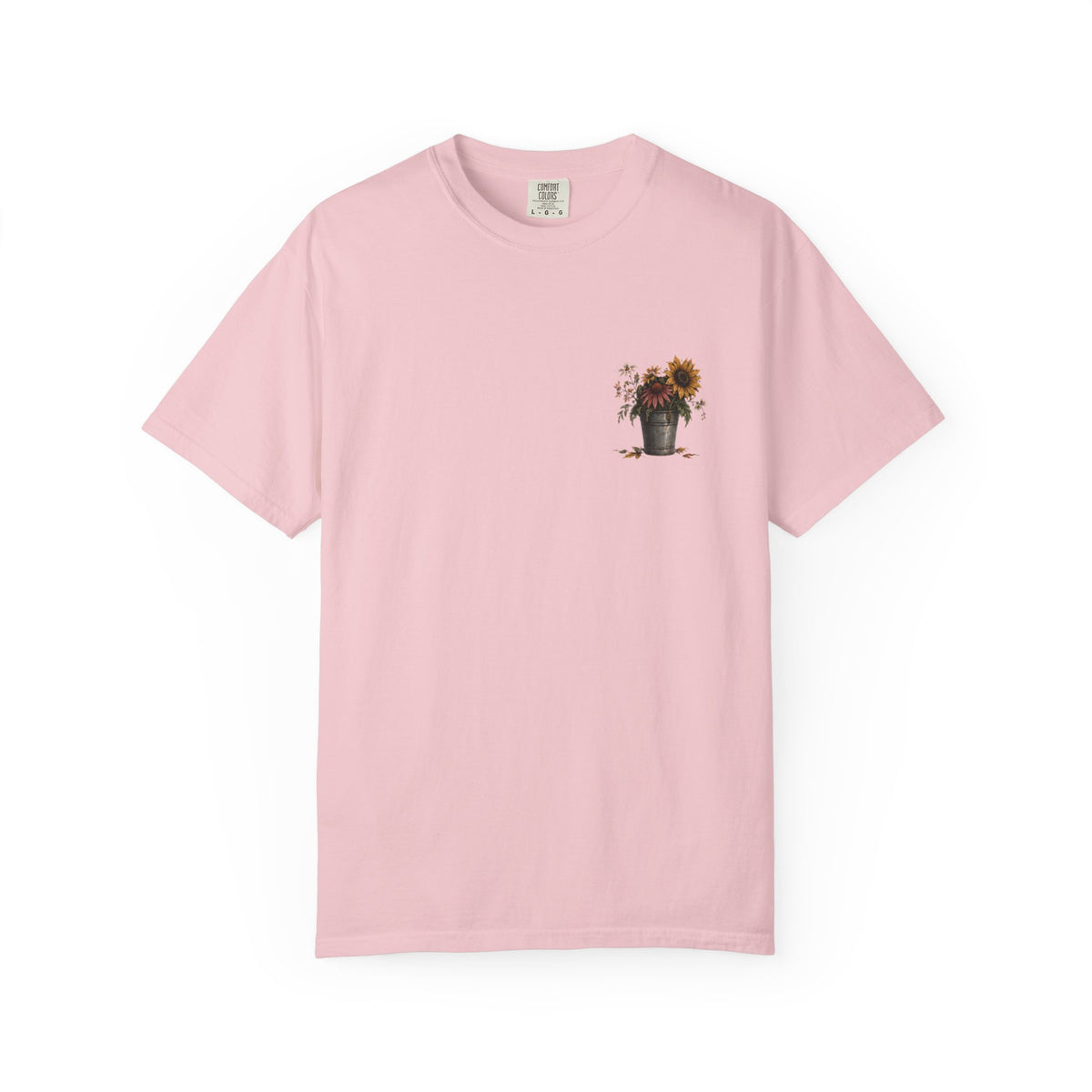 End of Season Floral Tee — Sunflower Farmer Graphic T-Shirt