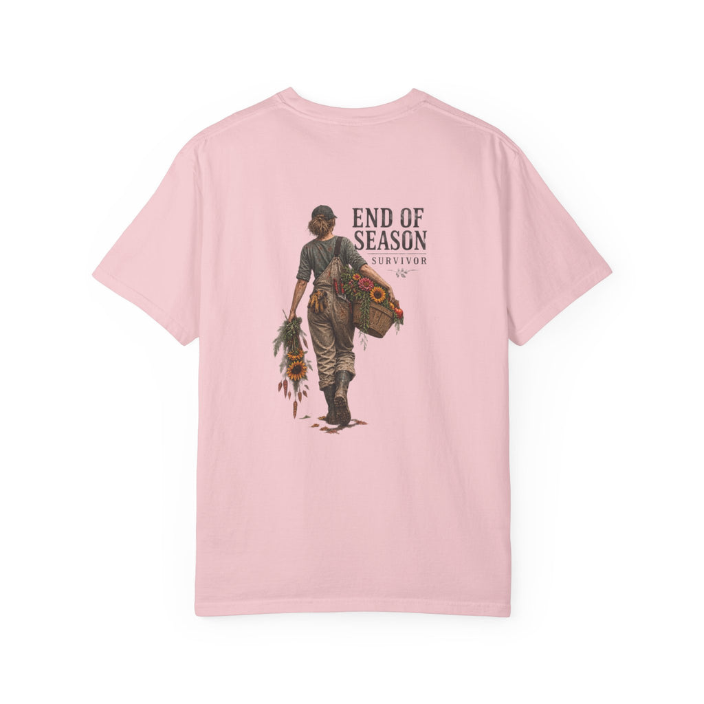 End of Season Floral Tee — Sunflower Farmer Graphic T-Shirt