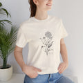 Botanical Sketch Tee — Vintage Milkweed Illustration T-Shirt