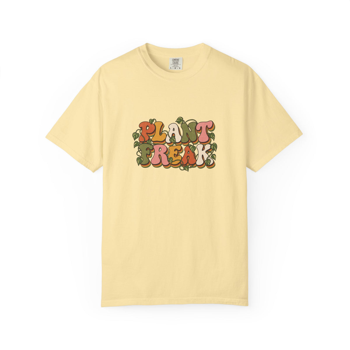 Plant Freak T-Shirt — Retro Groovy Botanical Tee for Plant Lovers