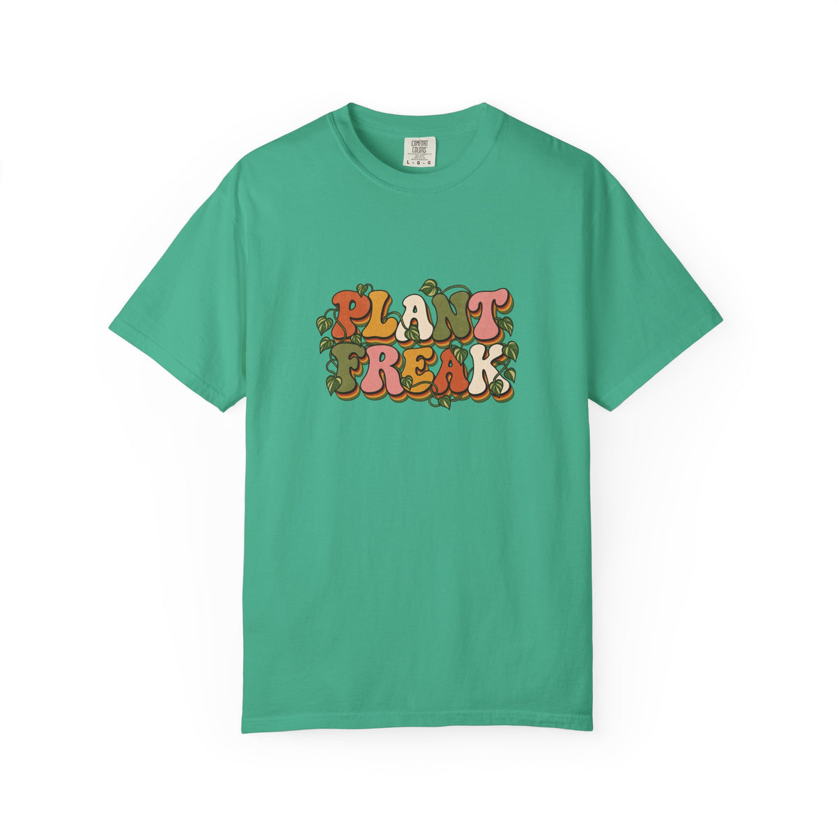Plant Freak T-Shirt — Retro Groovy Botanical Tee for Plant Lovers
