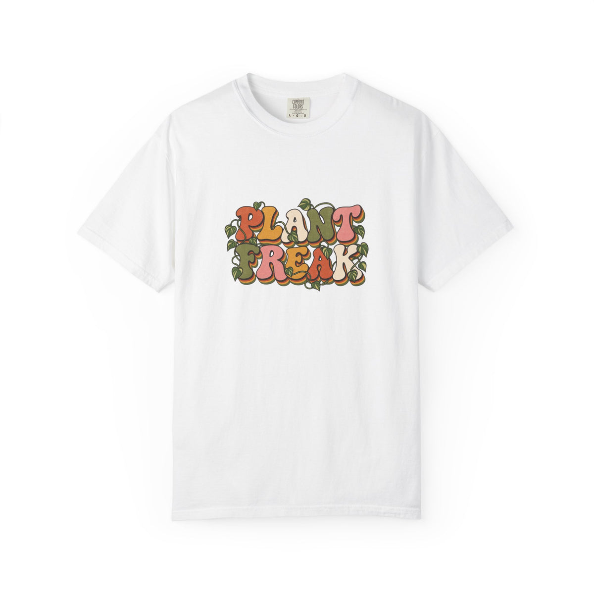Plant Freak T-Shirt — Retro Groovy Botanical Tee for Plant Lovers